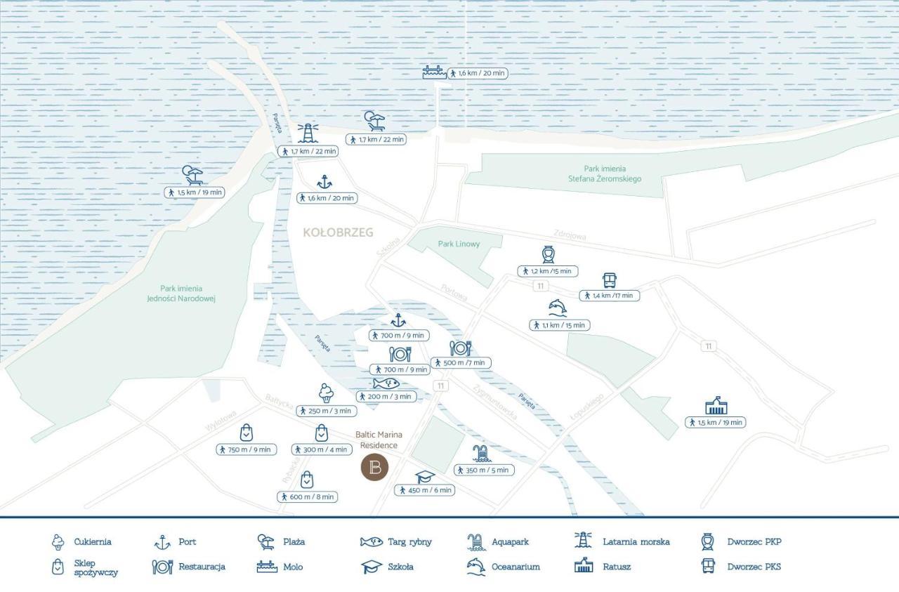 Baltic Marina 19 Z Parkingiem, Jacuzzi, Sauna I Silownia *